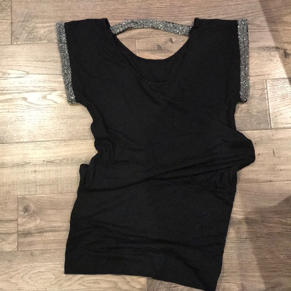 🌷 Black sequined tunic/dress